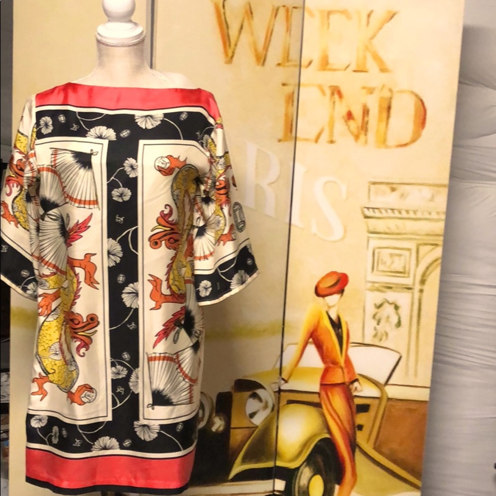 Print dress